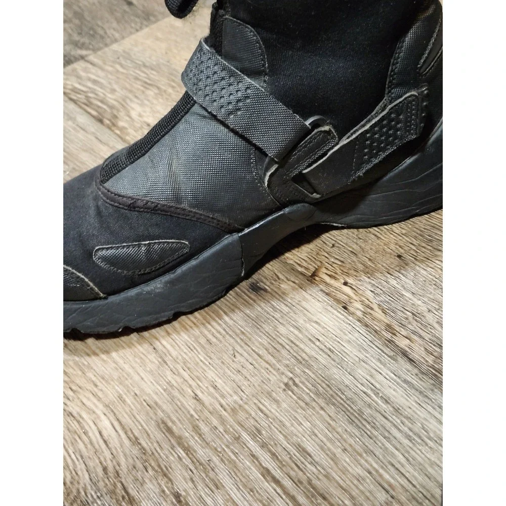 🔥RARE🔥Air Jordan Trunner LX High Triple Black 8.5 High Hi Top Zip Basketball